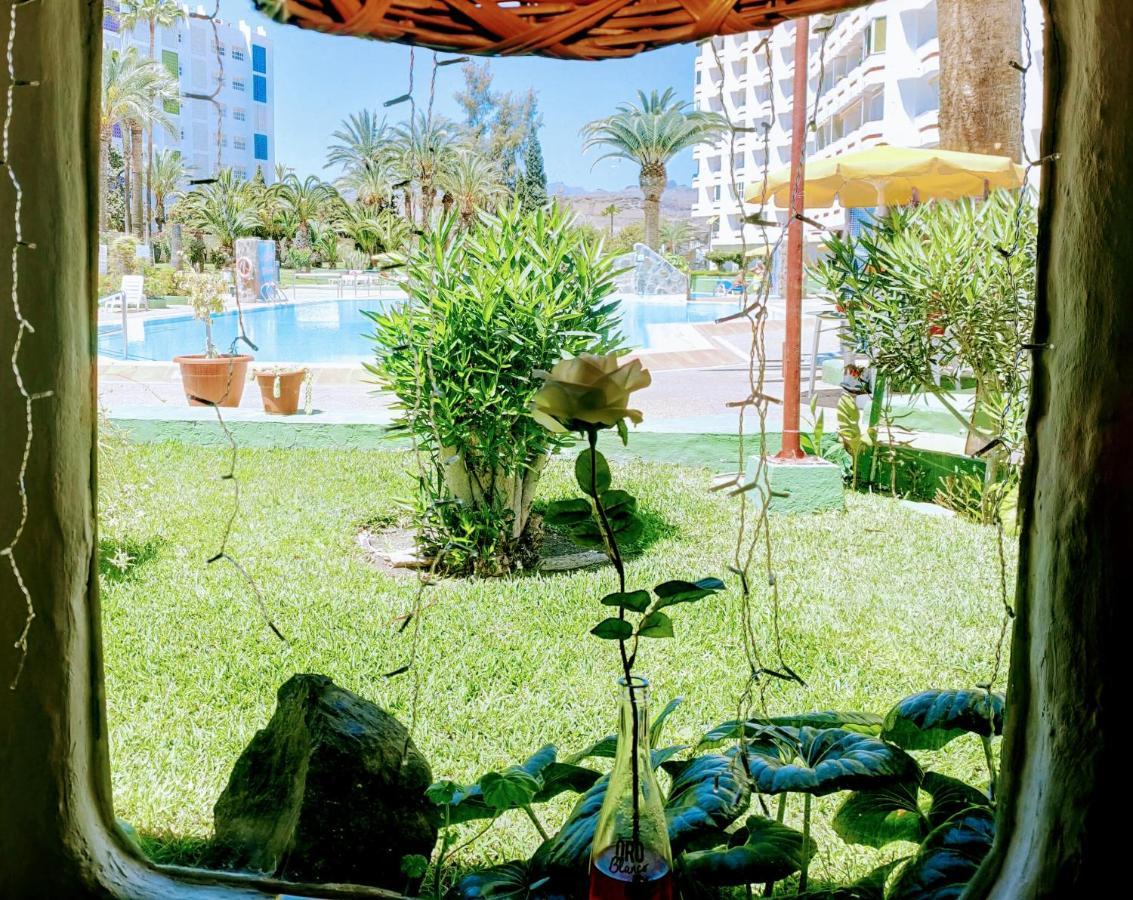 Playa Del Ingles -2 Balcons- Agaete Park Apartment San Bartolomé Екстериор снимка